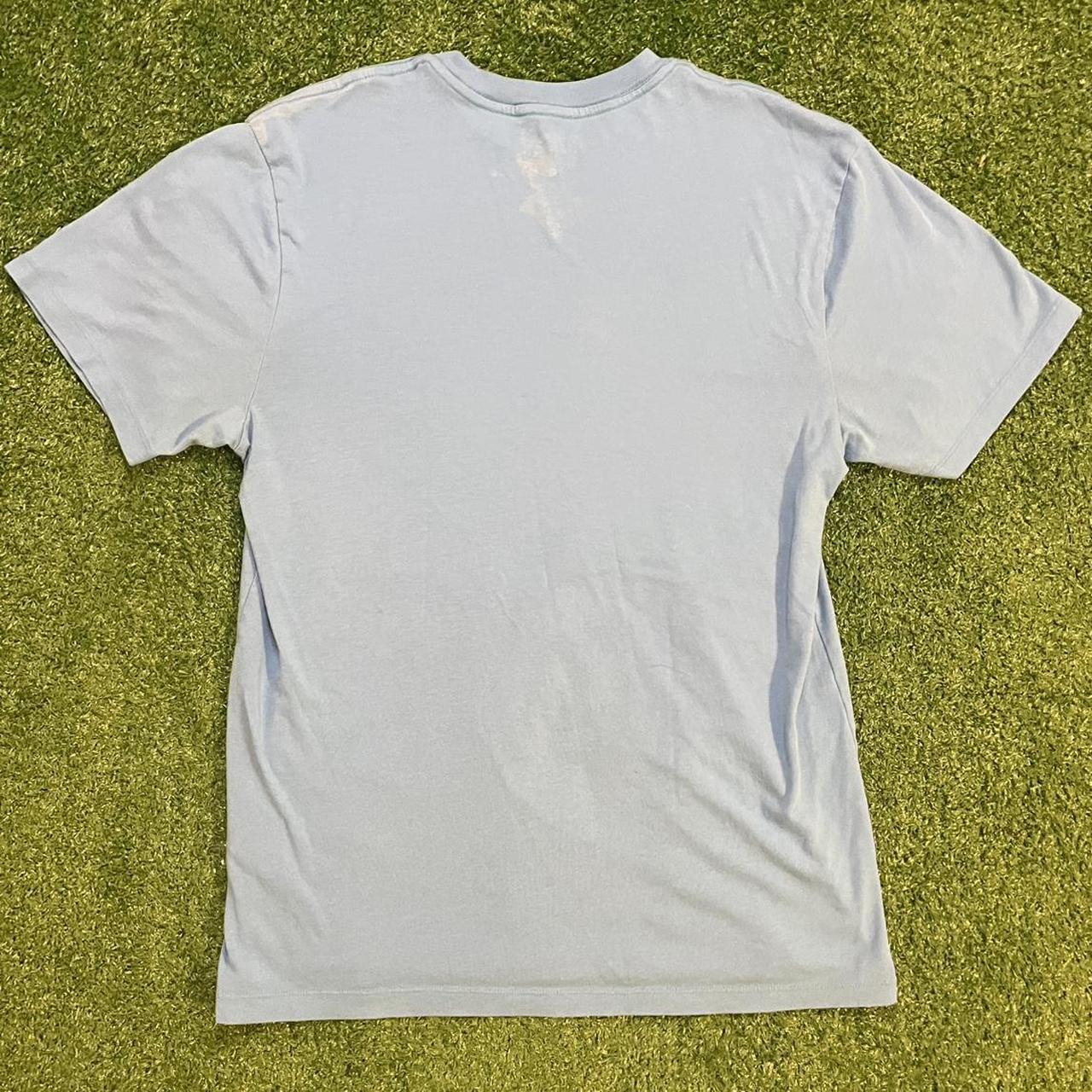 Vintage Fox Racing Blue Graphic Cotton Tee