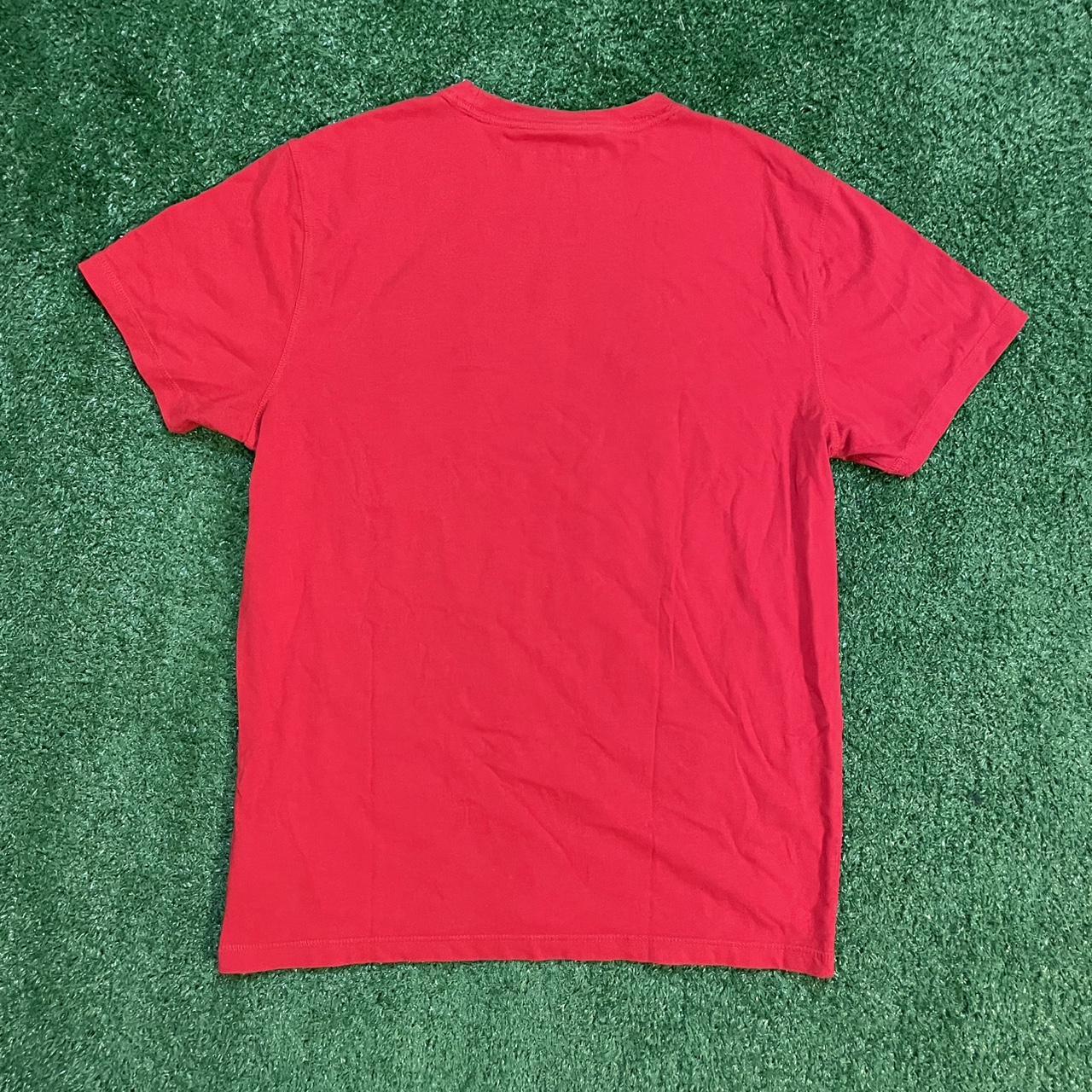 Red Aeropostale Vintage NYC 87 Graphic Streetwear T-shirt