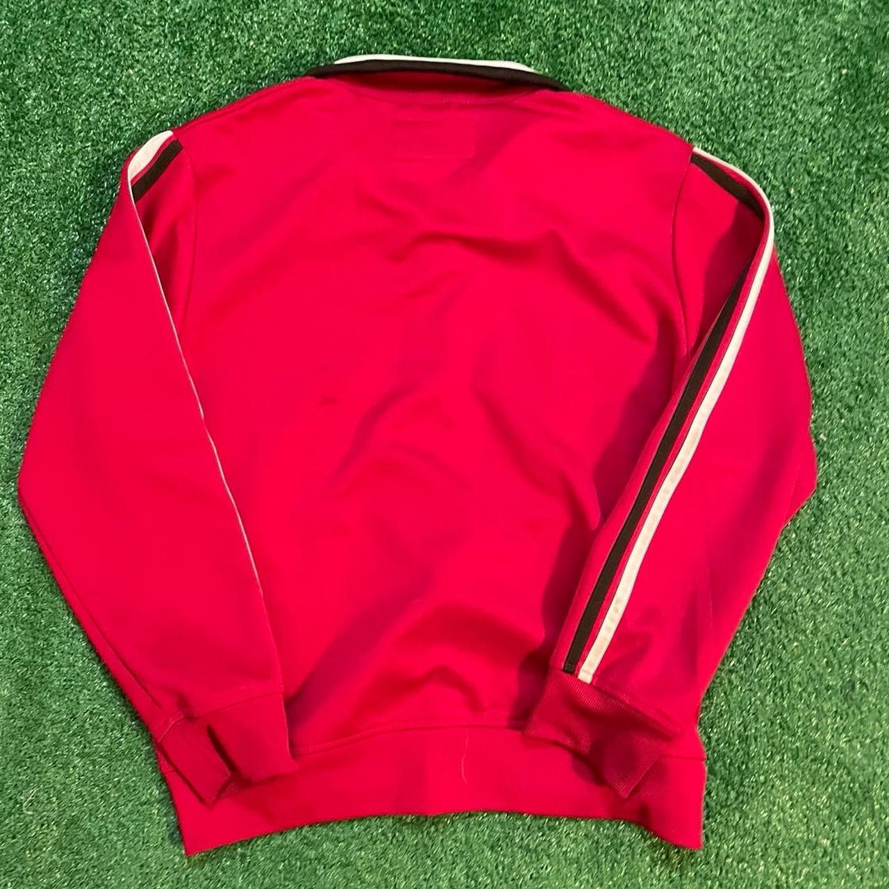 Vintage Red American Eagle Graphic Track Zip-Up Jacket