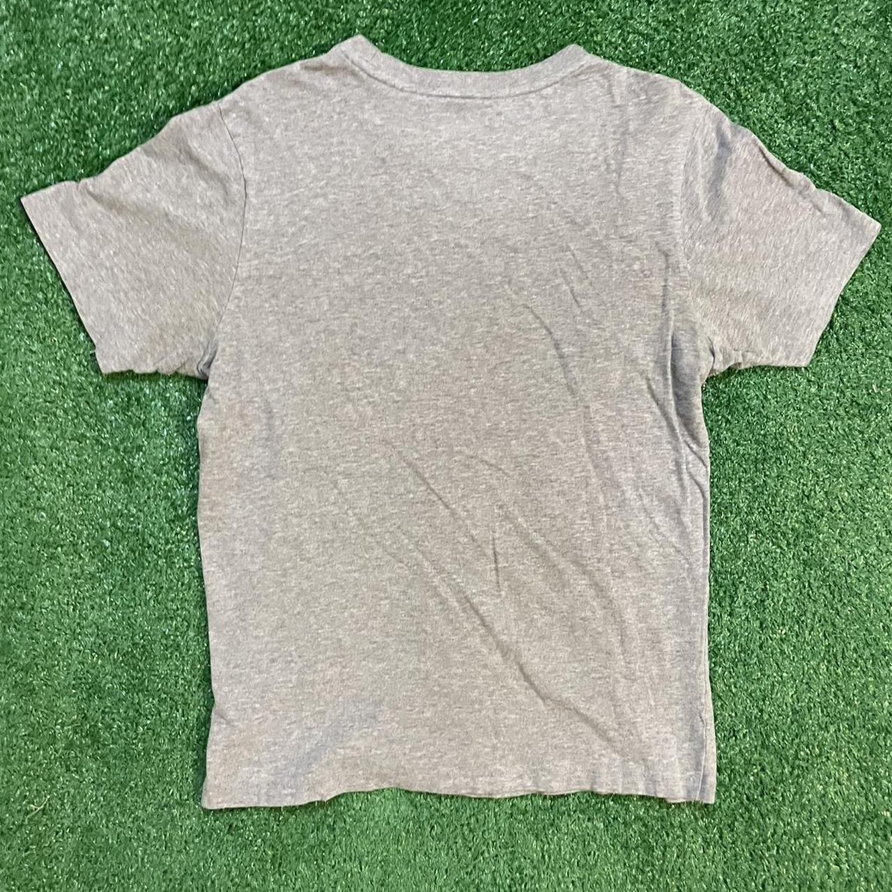 Grey and Red Vintage Aeropostale 1987 Graphic Tee