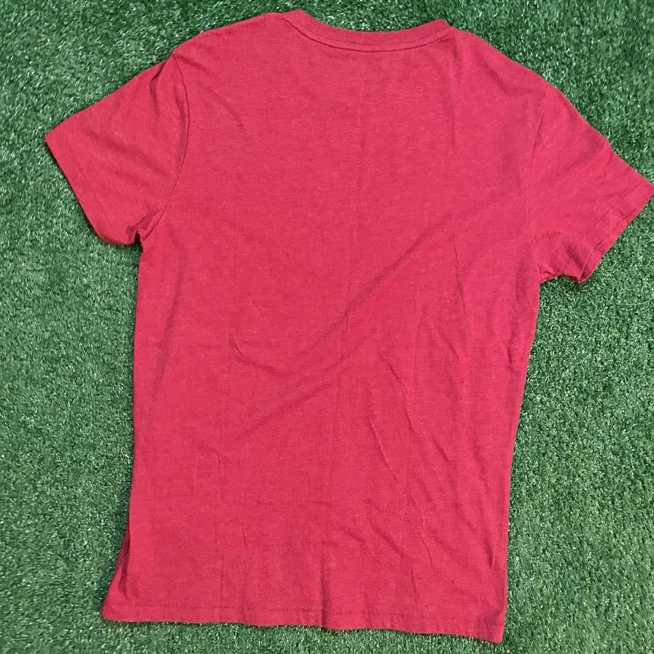 Red and Blue Aeropostale Graphic T-shirt