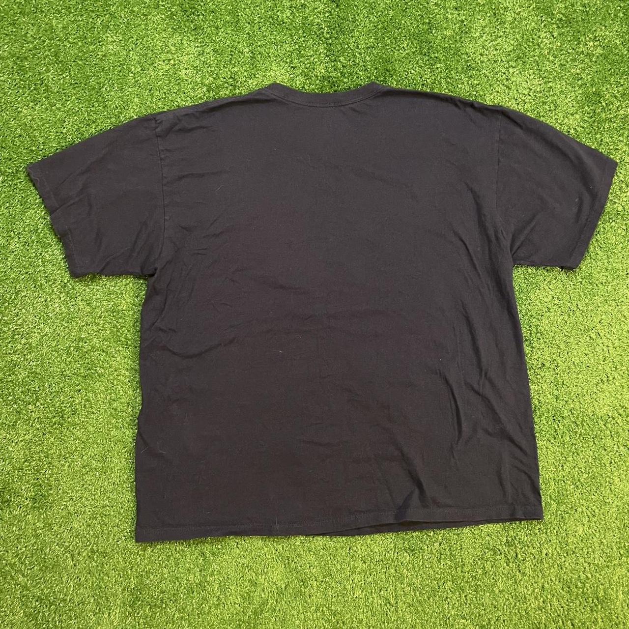 Navy Vintage Nike West Virginia Mountaineers Graphic Football T-shirt