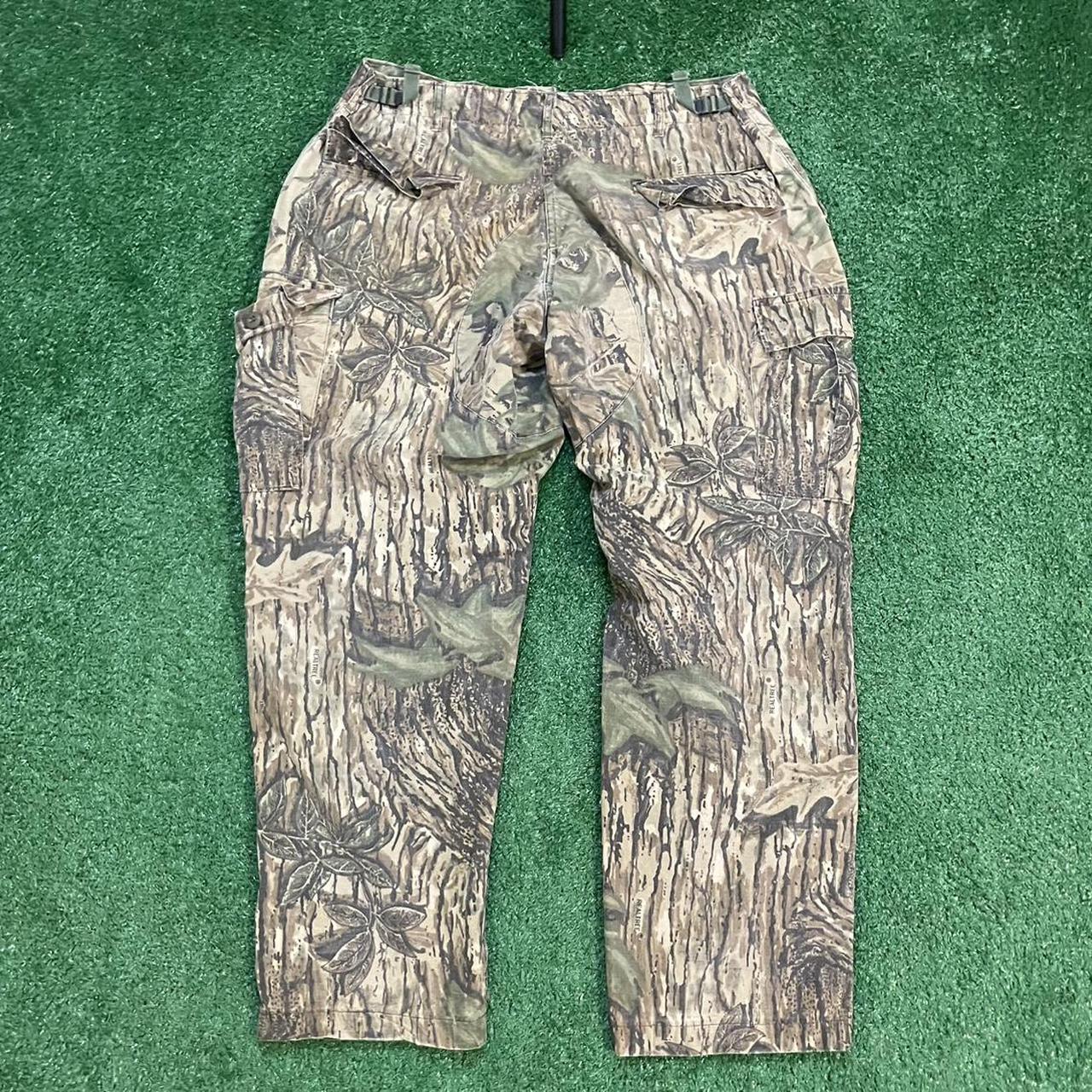 Baggy Camo Cargo Y2K Vintage Distressed Pants