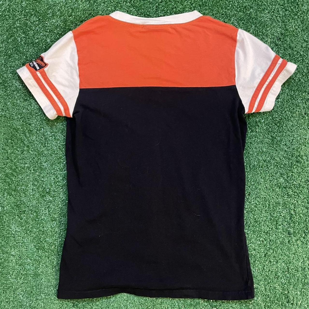 Vintage Harley Davidson Graphic Tee w/ Patches