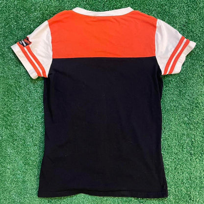 Vintage Harley Davidson Graphic Tee w/ Patches