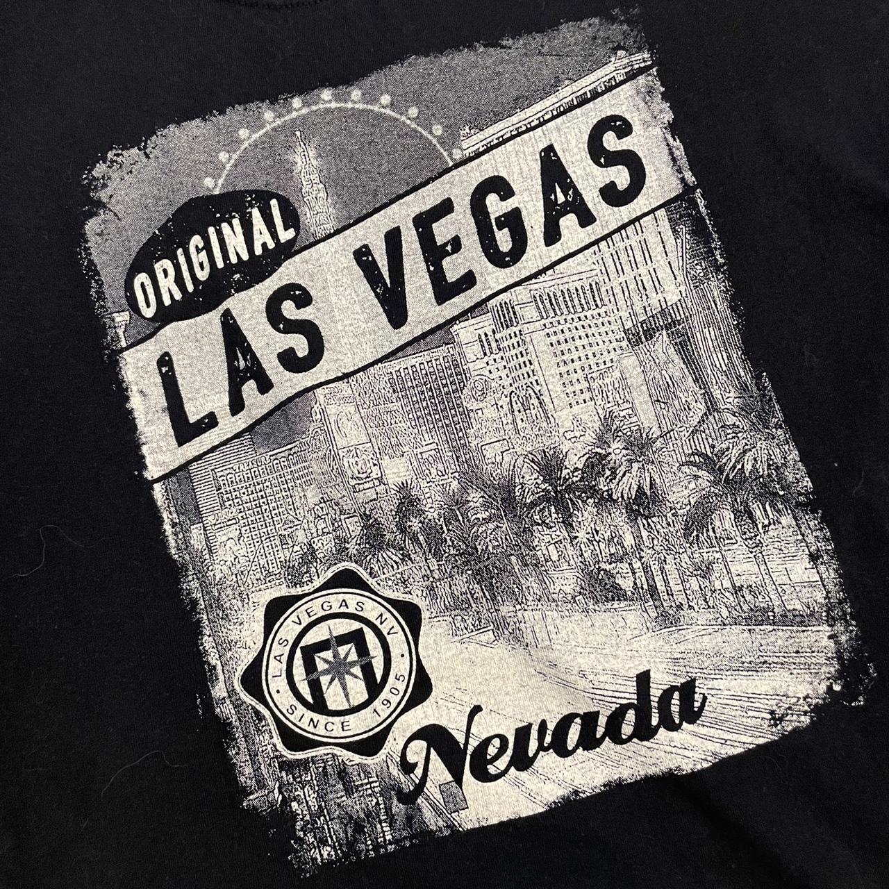 Vintage Black Graphic Las Vegas Nevada T-shirt
