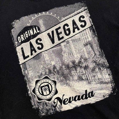 Vintage Black Graphic Las Vegas Nevada T-shirt