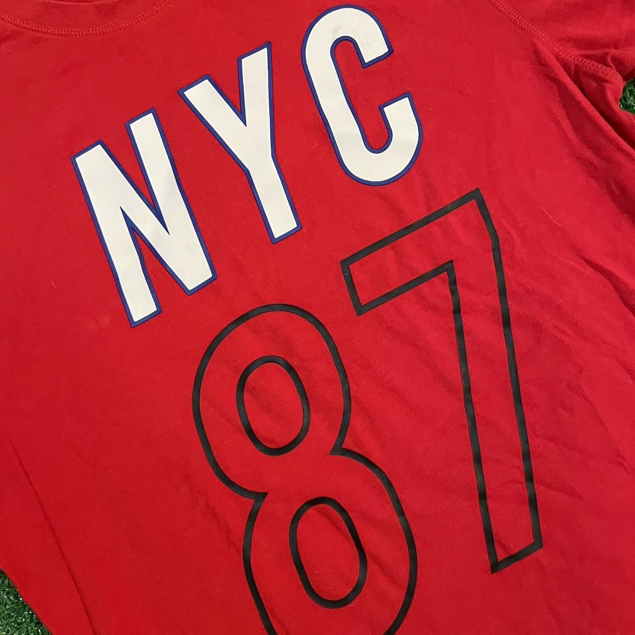 Red Aeropostale Vintage NYC 87 Graphic Streetwear T-shirt