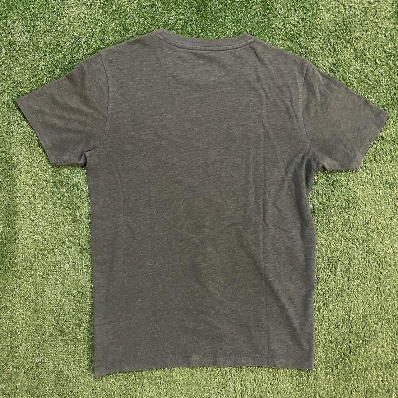 Green and Blue Aeropostale Jersey Number Graphic Tee