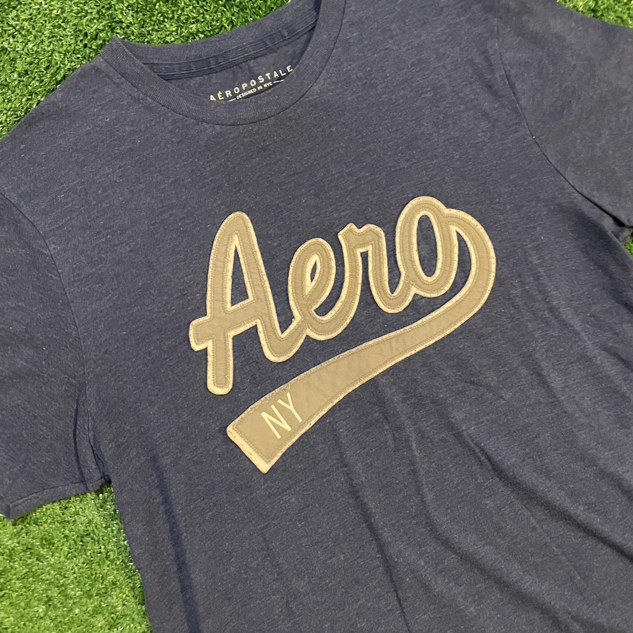 Navy Blue Graphic Aero New York Vintage Aeropostale T-shirt