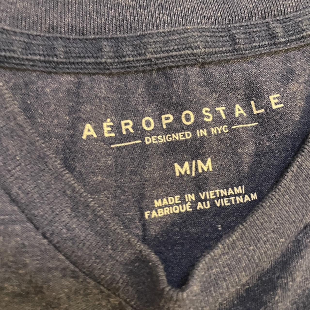 Navy Blue Graphic Aero New York Vintage Aeropostale T-shirt