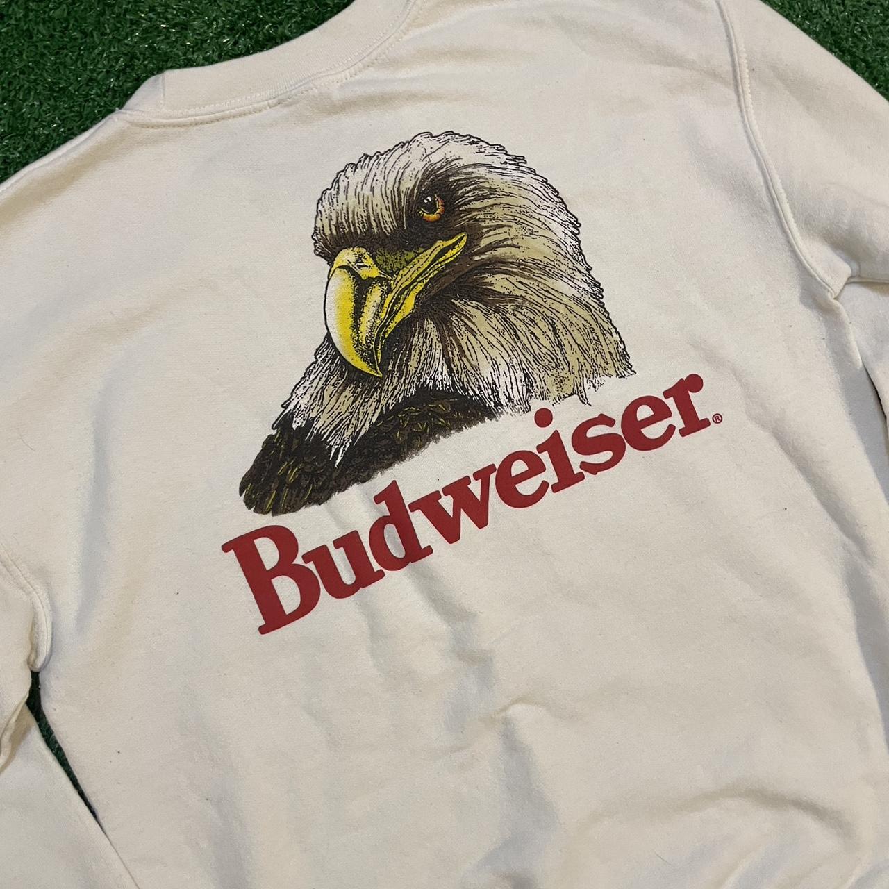 Vintage Budweiser Eagle Crewneck Graphic Sweatshirt