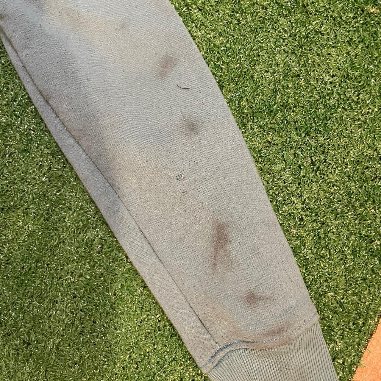 Light Blue Aeropostale Graphic Hoodie w/ White Accents