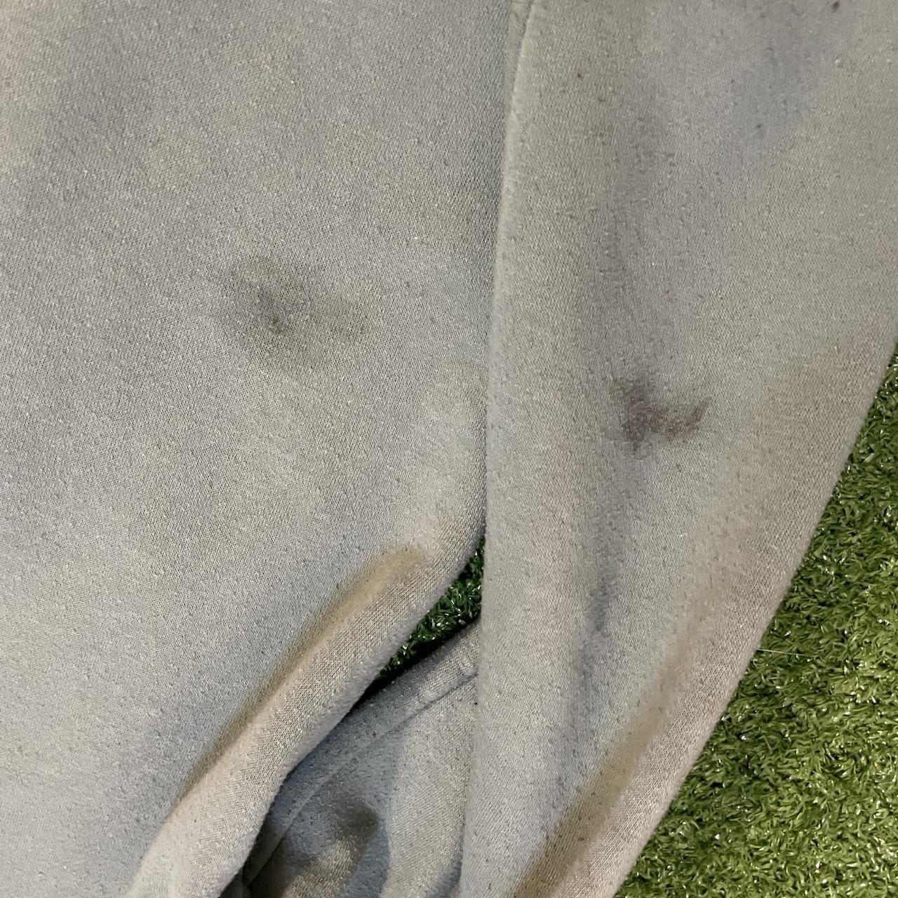 Light Blue Aeropostale Graphic Hoodie w/ White Accents