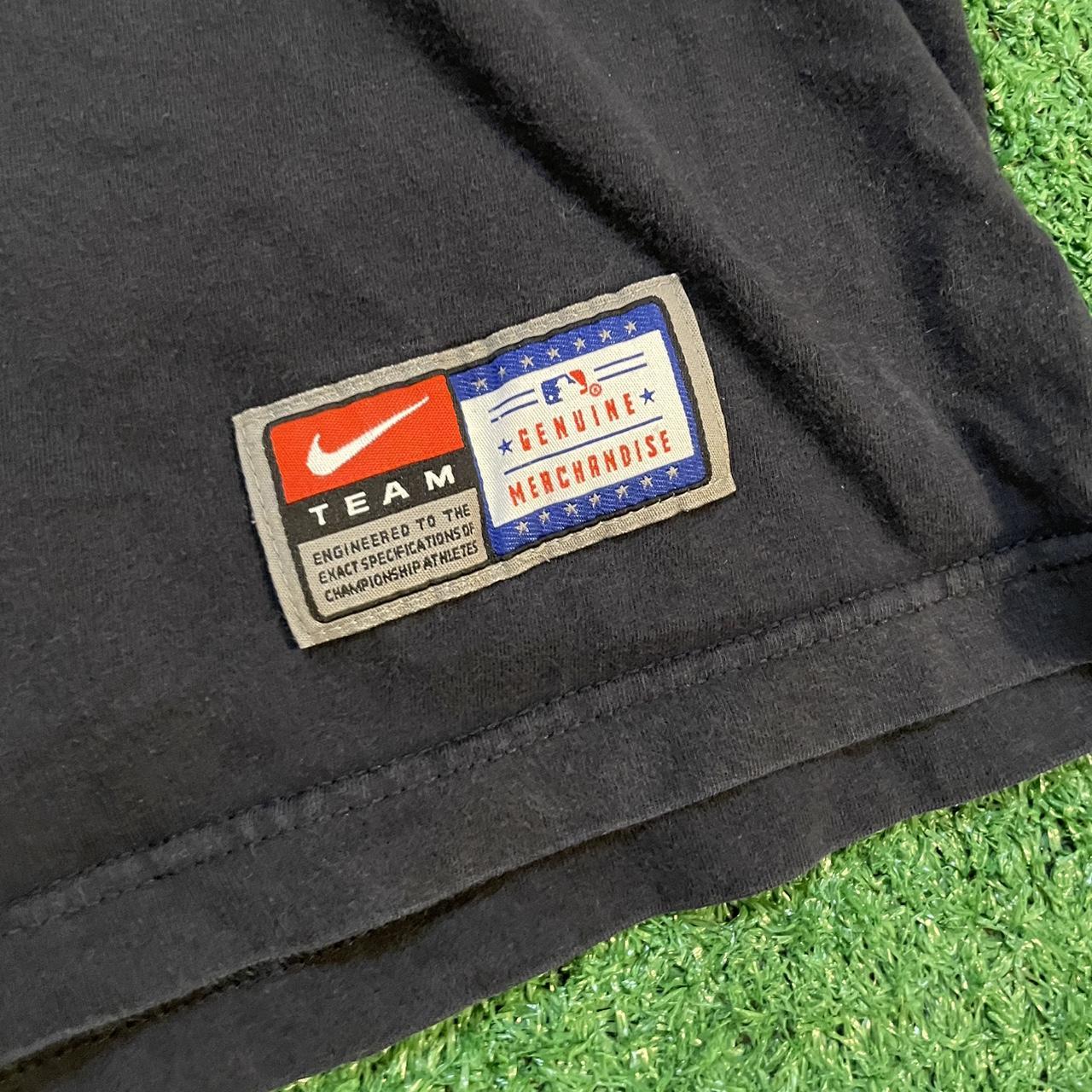 Vintage Black and Orange Graphic Nike Miami Marlins Baseball Tee