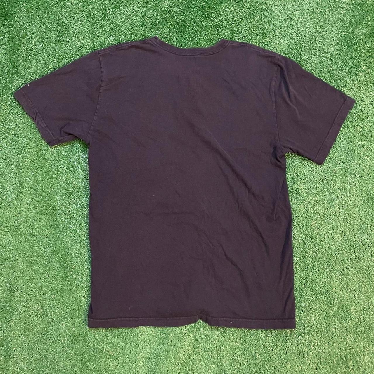 Vintage Black and Orange Graphic Nike Miami Marlins Baseball Tee