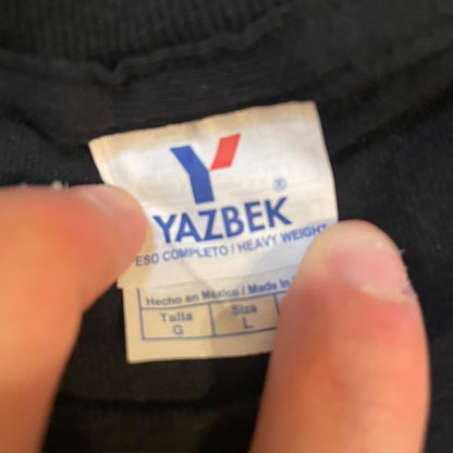 Black and Yellow Vintage Mexico Steelers Graphic Cotton T-Shirt