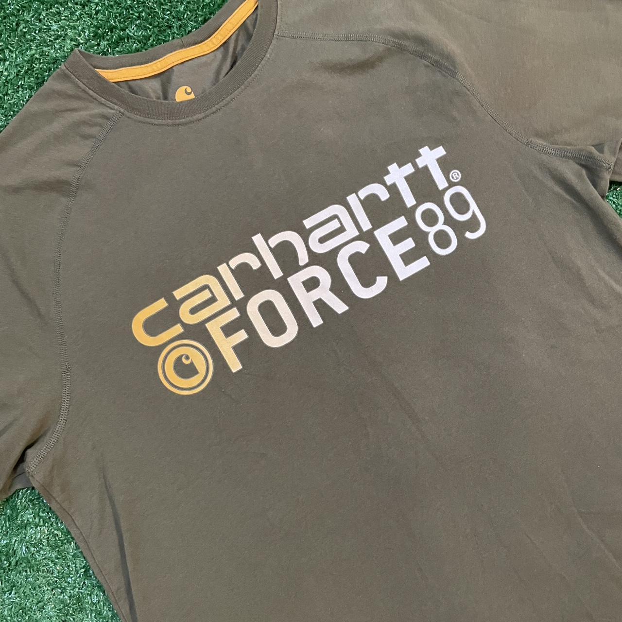 Carhartt Graphic Brown and Yellow Tee