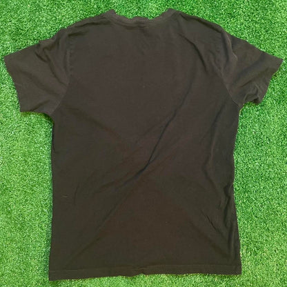 Black Aeropostale Graphic Vintage Y2K Streetwear Cotton T-shirt