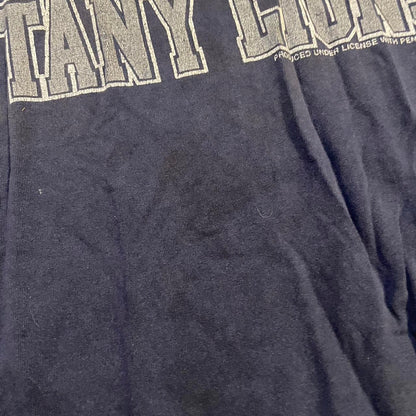 Dark Navy Blue and Grey Vintage Penn State Nittany Lions Graphic Tee