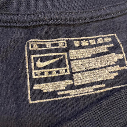 Navy Vintage Nike West Virginia Mountaineers Graphic Football T-shirt