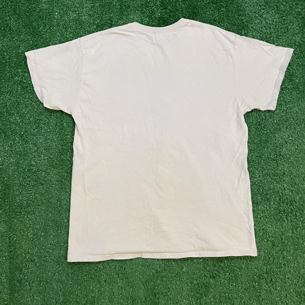 Blue and White Vintage Duke Blue Devils Graphic Streetwear Tee