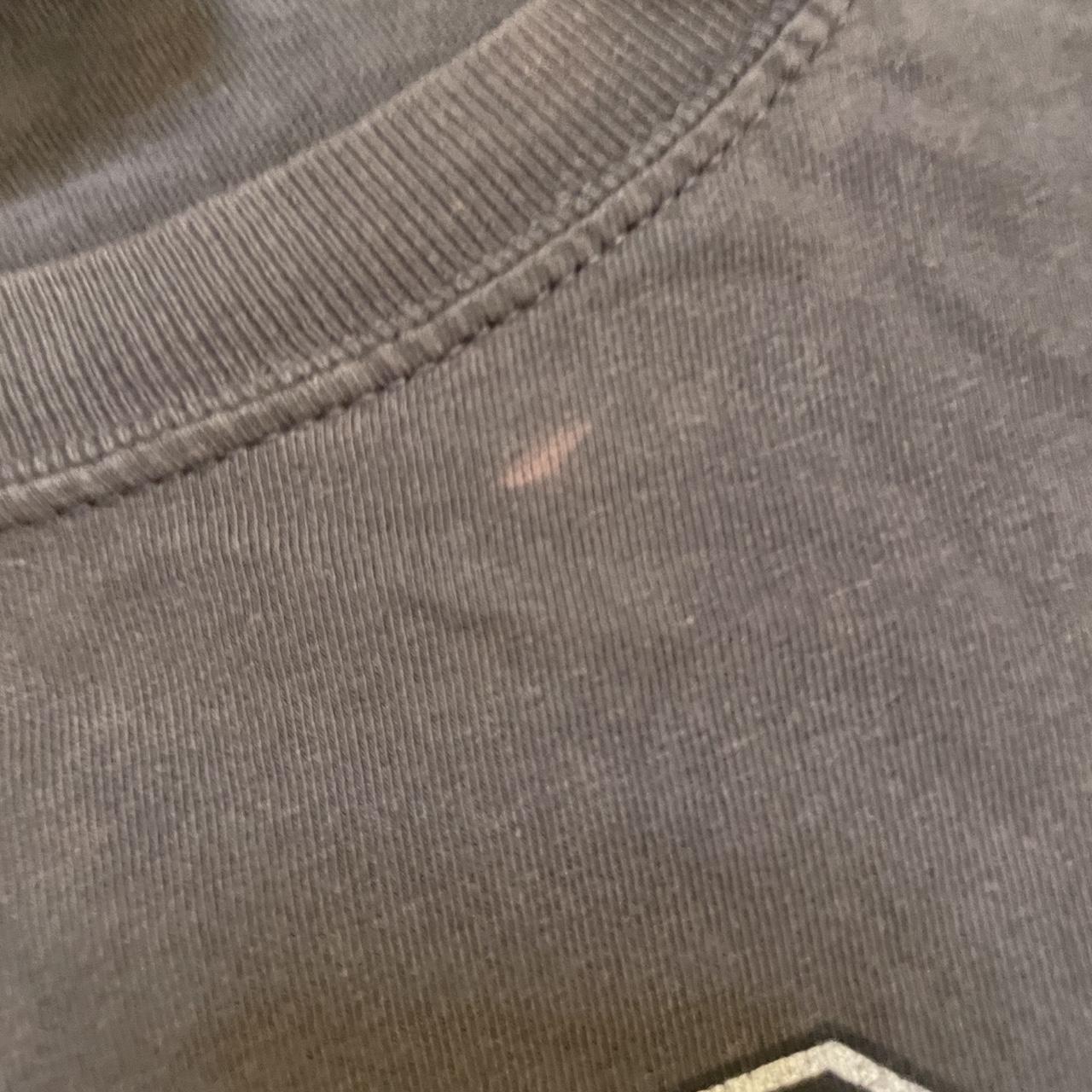 Black AC/DC Back in Black Acid Washed Black Cropped Tee - Cropped to a size L length