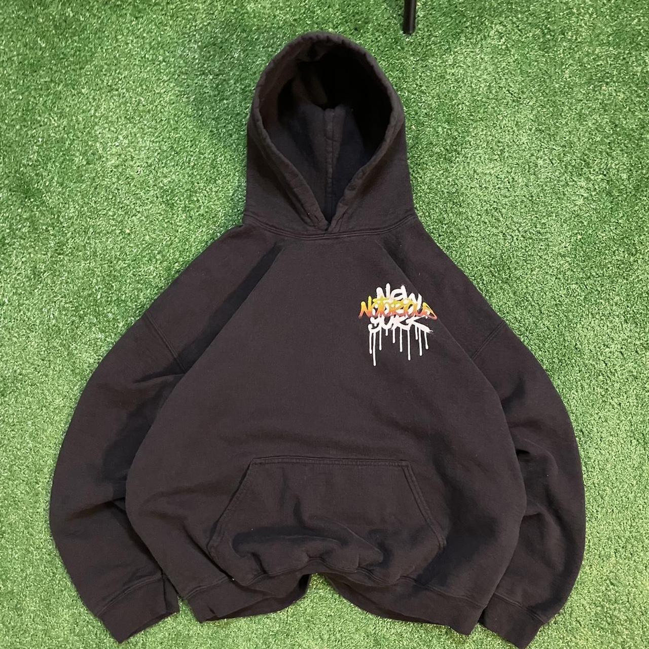 Black Graphic Notorious New York City Graffiti Hoodie
