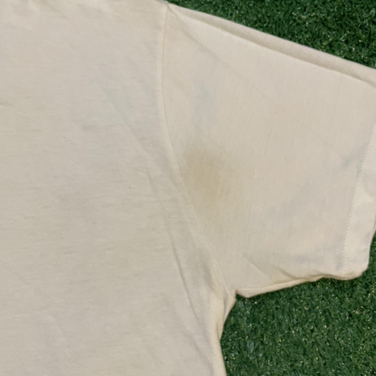 Fox Racing White and Grey Graphic Vintage T-shirt