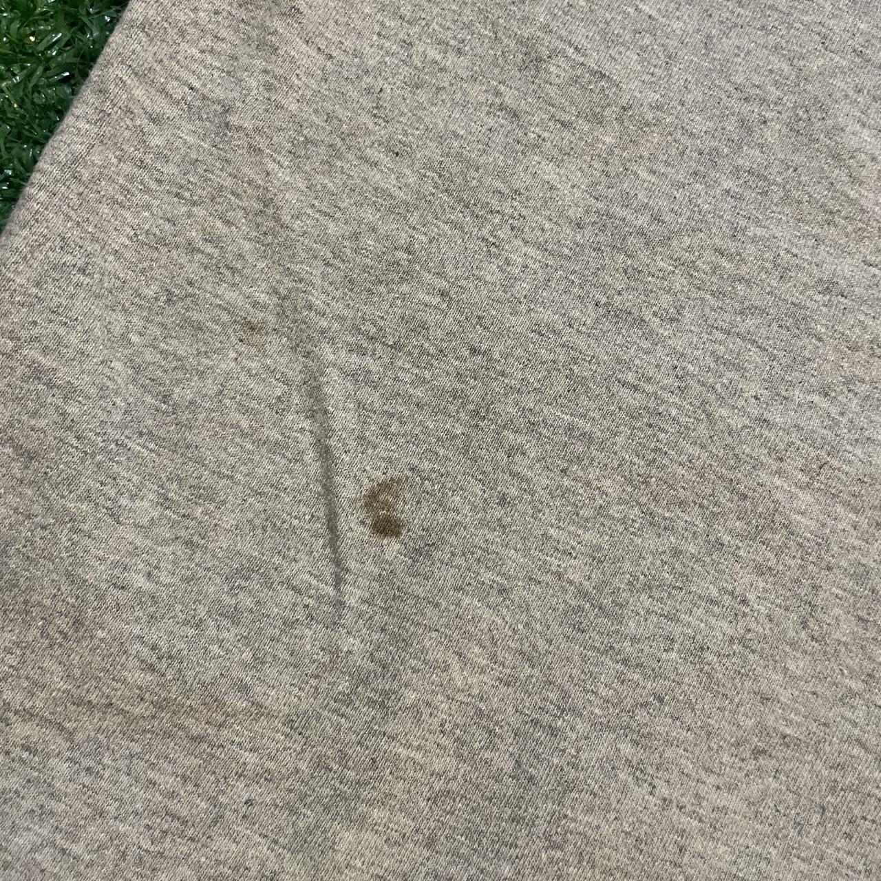 Grey and Blue Vintage Harley Davidson Graphic Pocket Tee