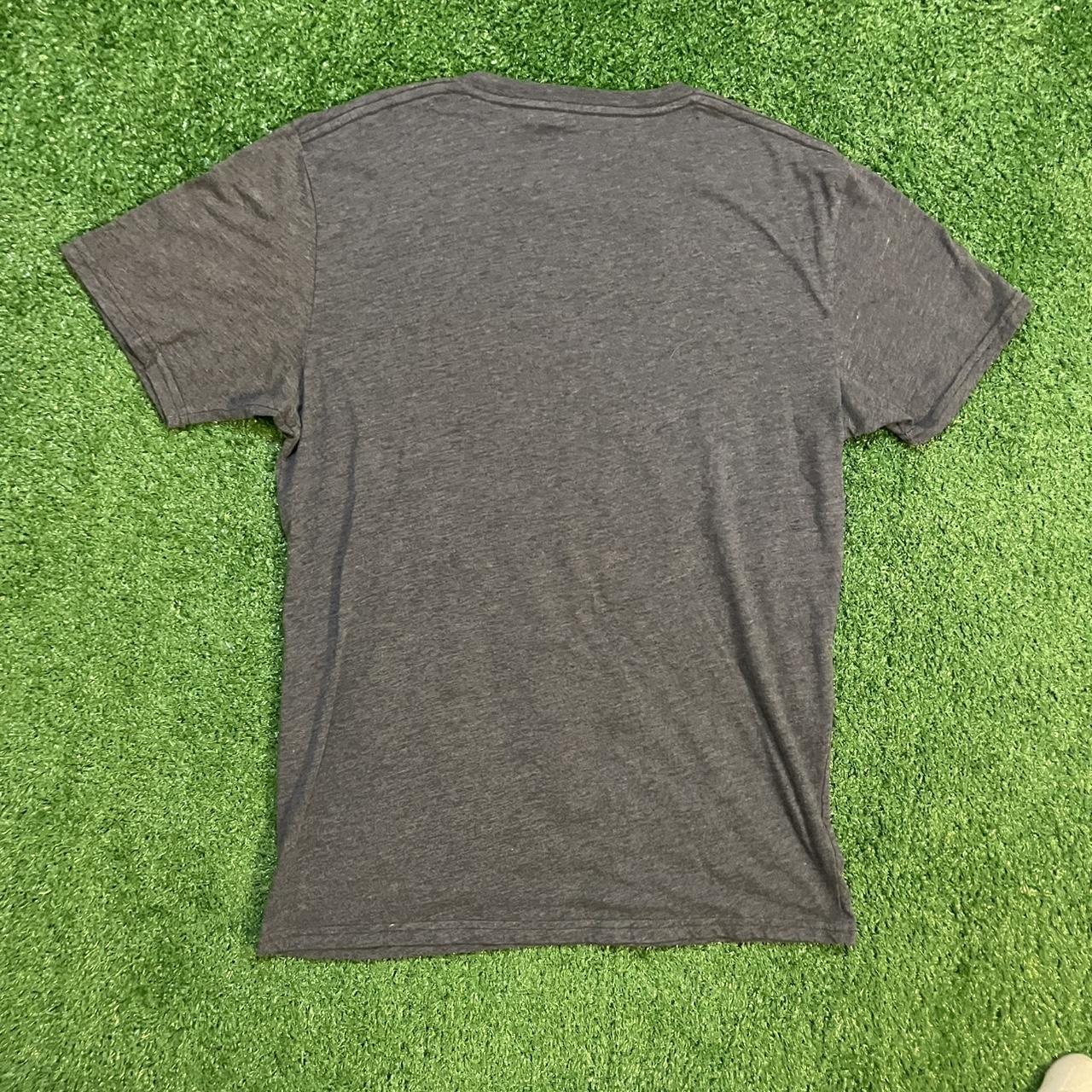 Volcom Grey and Red Graphic T-shirt