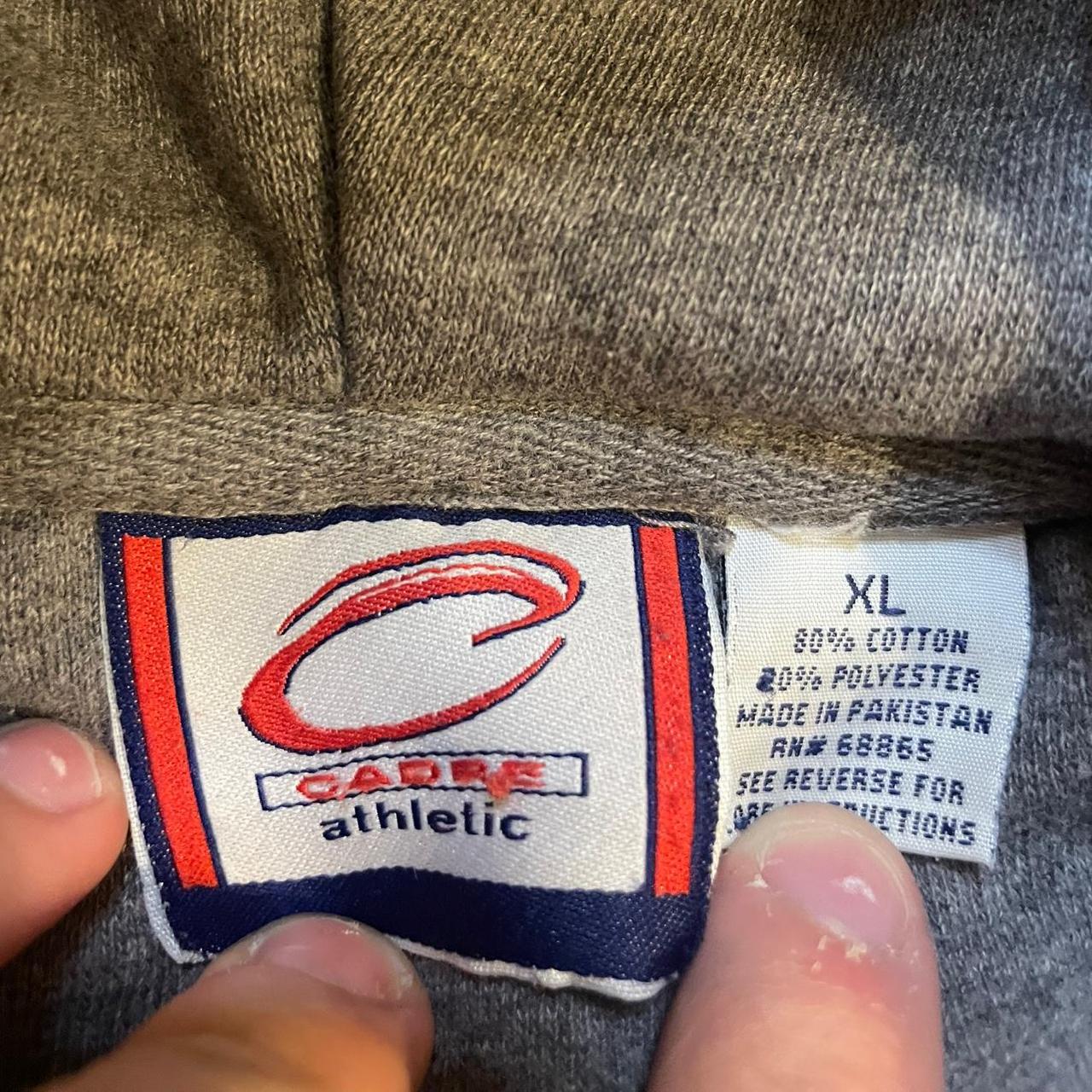 Vintage Grey and Orange Graphic UTEP Miners Hoodie