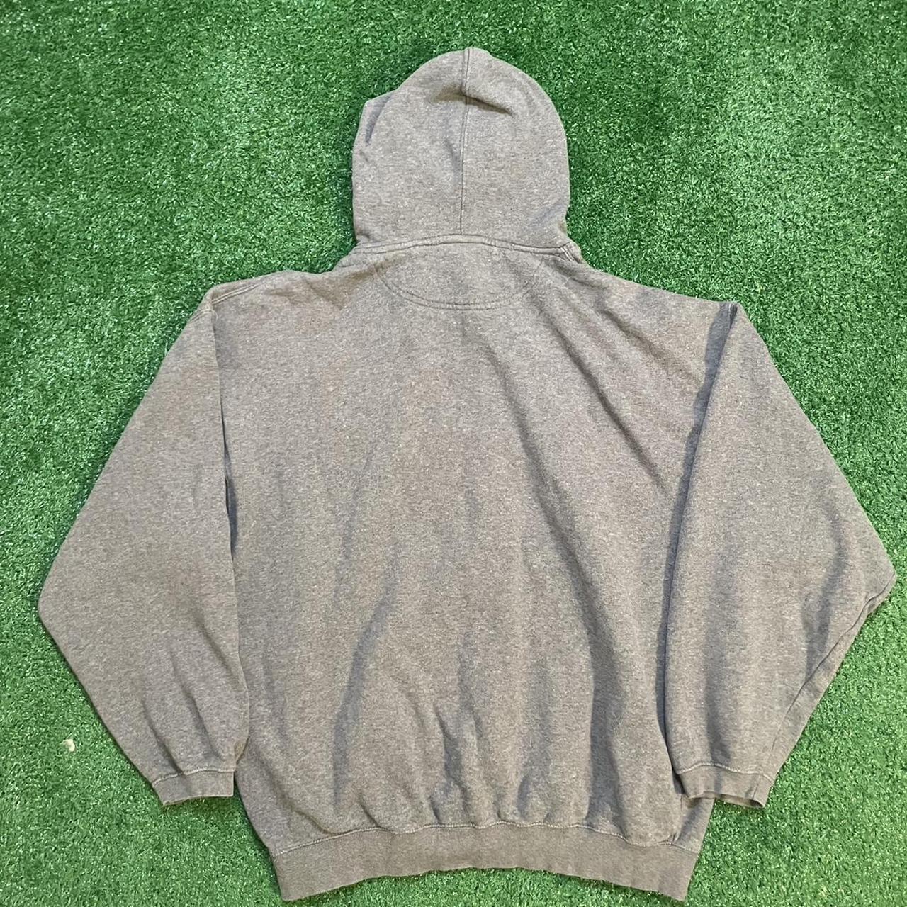 Vintage Grey and Orange Graphic UTEP Miners Hoodie