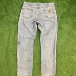 Light Washed Carhartt Jeans w/ A Relaxed Fit