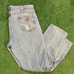 Light Washed Carhartt Jeans w/ A Relaxed Fit