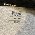 Black Minimalistic Everlast Crewneck Sweatshirt