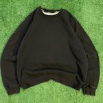 Black Minimalistic Everlast Crewneck Sweatshirt