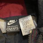 Black and Red Nike Vintage Windbreaker Jacket w/ Hood