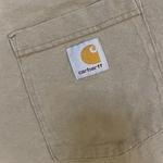 Vintage Tan Carhartt Minimalistic Pocket Tee
