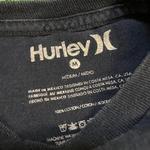 Hurley Black and White Vintage Graphic Tee