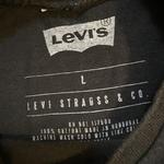 Black Levi's Colorful Graphic Logo Streetwear Tee