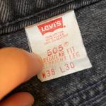 Black Vintage Levi's 550 Jeans w/ Orange Tag