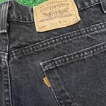 Black Vintage Levi's 550 Jeans w/ Orange Tag