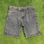 Wrangler Blue Denim Loose Fit Jean Shorts Denim Jorts