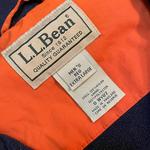 Orange L.L.Bean Men's Sleeveless Fleece Heavyweight Vest