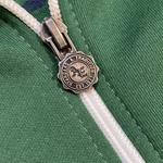 Green Striped Vintage American Eagle Graphic Track Jacket