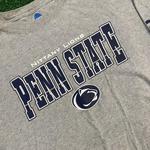 Grey Nittany Lions Graphic Long Sleeve Shirt w/ Sleeve Print