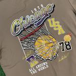 1978 Chicago USA Basketball T-Shirt in Multi-Colour Basketball