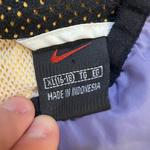 Nike Vintage Windbreaker Jacket in White, Yellow, and Purple Jacket