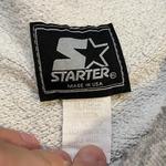 Grey and Red Vintage Nebraska Huskers Football Starter Crewneck Sweatshirt Football